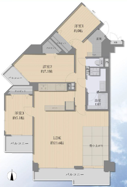 間取り：311002436495