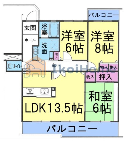 間取り：328000684369