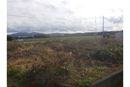 大館市二井田字陣下・売地の外観