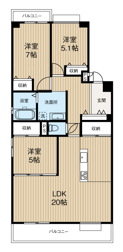 間取り：328000623061