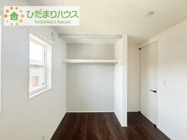 各居室にはしっかりと収納を完備！