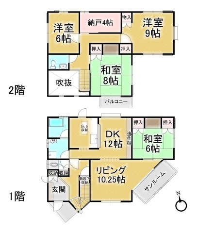 間取り：346000037421