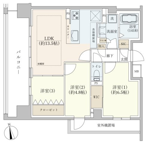 間取り：323000522774