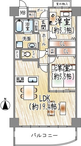 間取り：328000610944