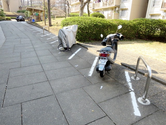 バイク置場：年額3600円