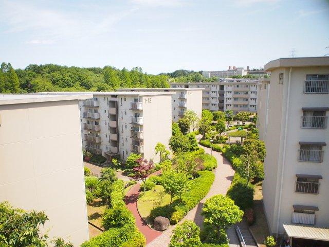 敷地内を網羅する遊歩道