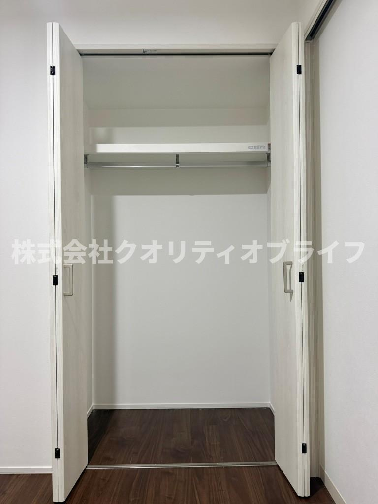 お部屋の中に余計な家具を置く必要がないため、空間を広く使えます。