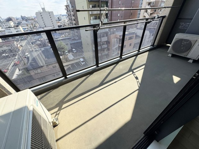 陽当り良好な南面バルコニーです！