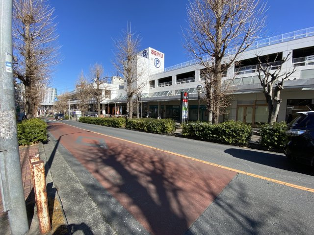 家電、100円ショップなどが集う西友ショッピングセンター。