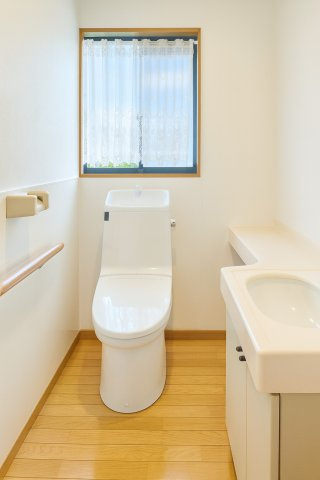 シンプルで使いやすいトイレです