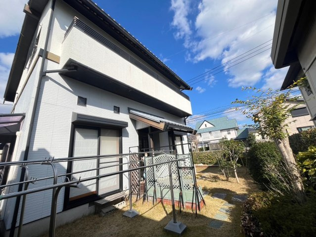簡単な家庭菜園も楽しめるお庭です
