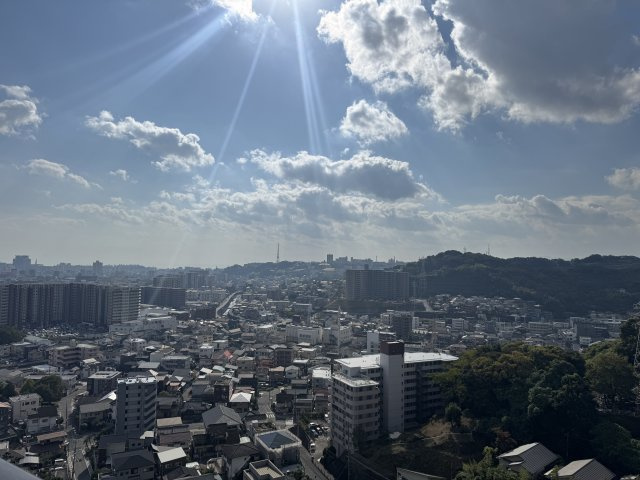 13.69？のバルコニーで洗濯物も気にせず干せます♪