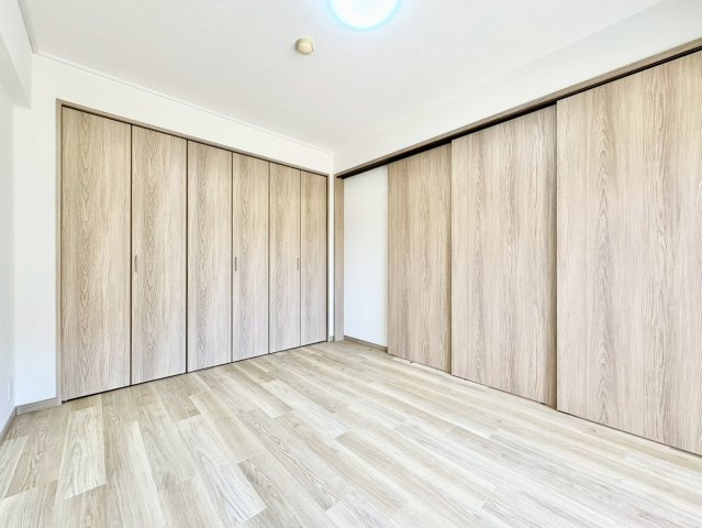 全居室収納付きで、お部屋がすっきり片付きます。