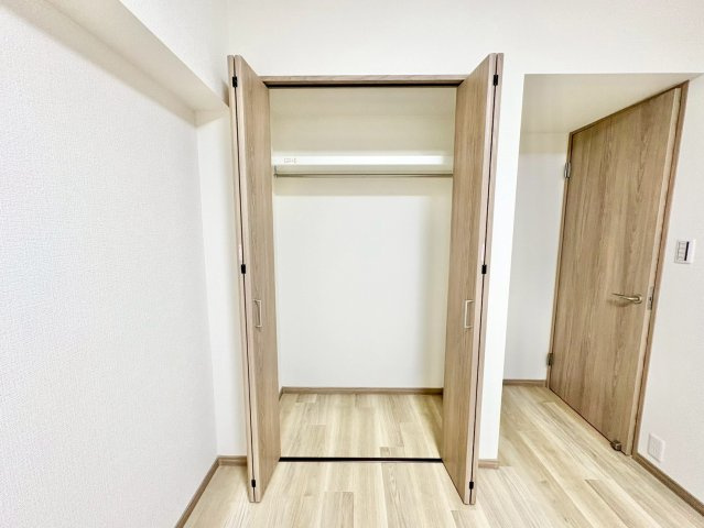 全居室収納付きで、お部屋がすっきり片付きます。