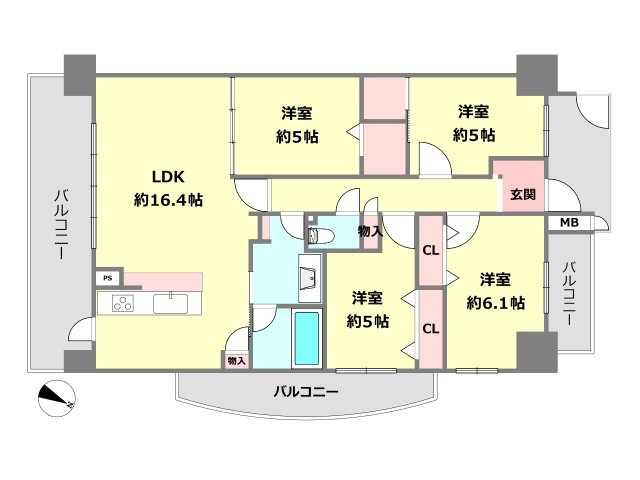 間取り：328000665351
