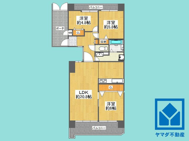 間取り：328000621101