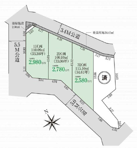 区画図：311002335141