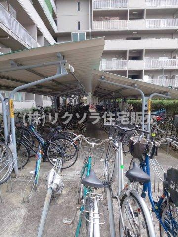 エバーグリーン門真の駐輪場