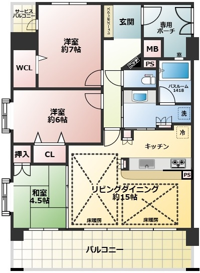 間取り：328000682291