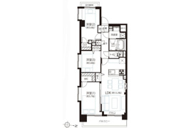 プレミアムキューブ東十条Ariaの間取り