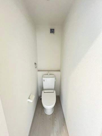 現地写真。2階にもトイレです。