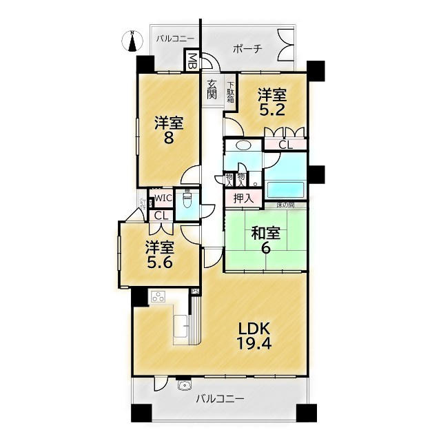 間取り：326000228264