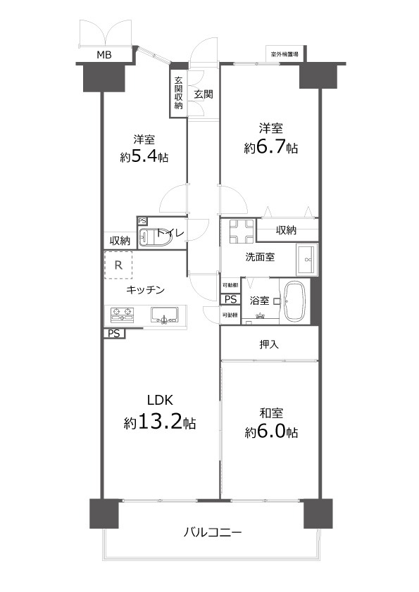 間取り：328000577216