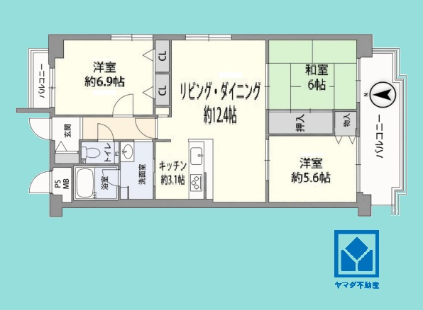 間取り：328000678115