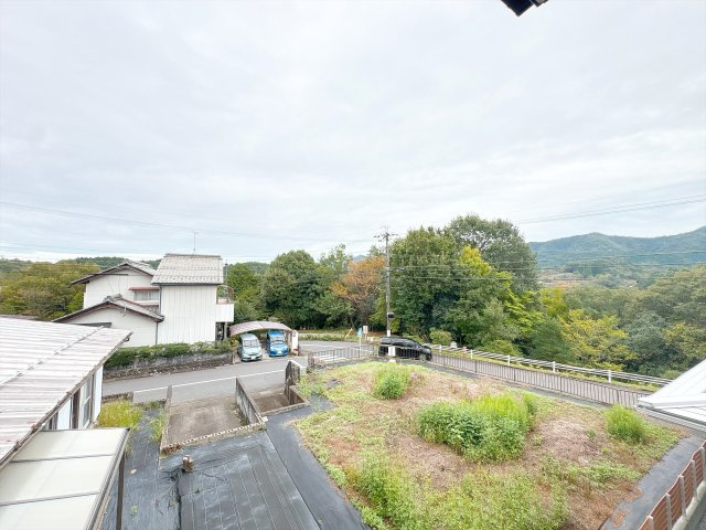 バルコニーからの眺望になります♪