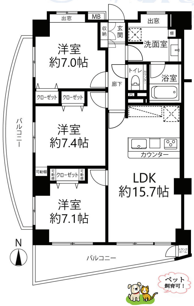 間取り：313004903877