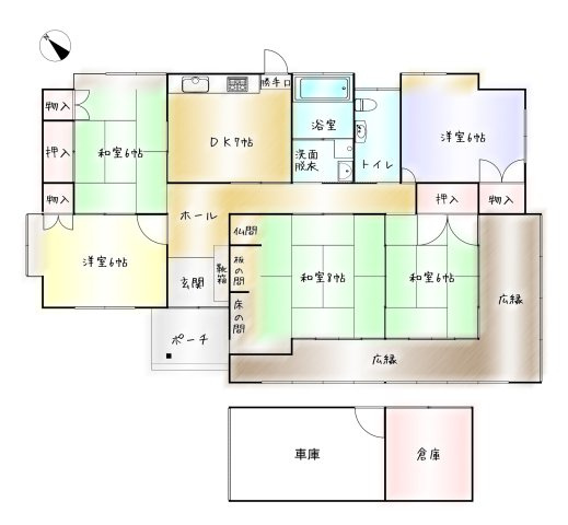 間取り：346000041054