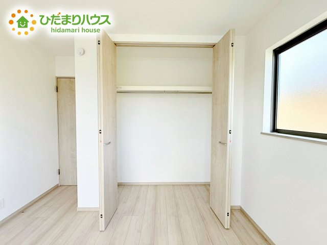 居室にゆとりが持てる大収納クローゼット付き♪