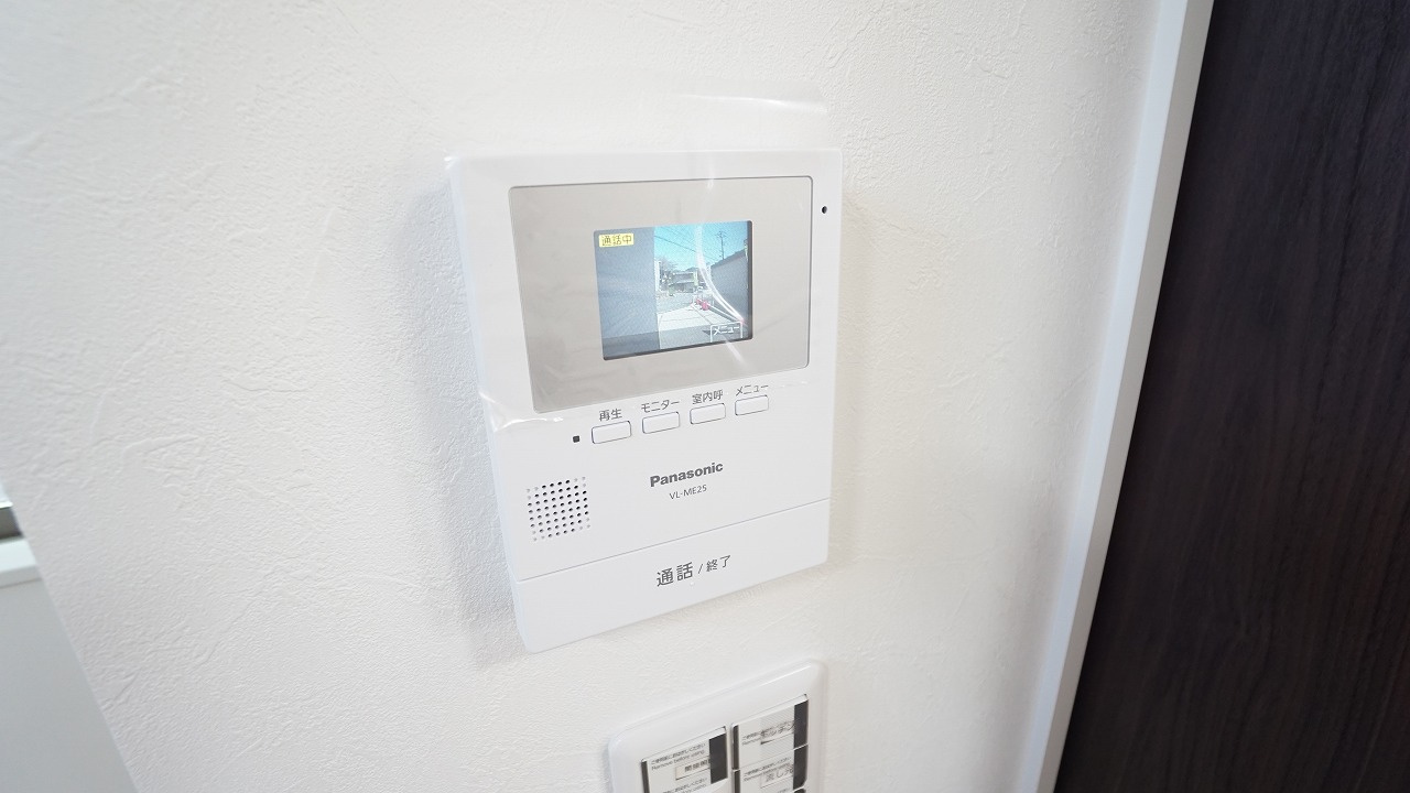 ＴＶモニタインターホン　来客対応、セキュリティ対策も充実