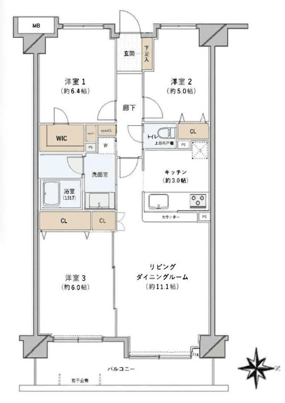 間取り：313004801008