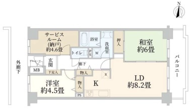 間取り：313004701448