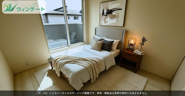 2階の各洋室は明るく通風も良好。寝室・子ども部屋・書斎など、ライフスタイルに合わせて多目的に使えます。