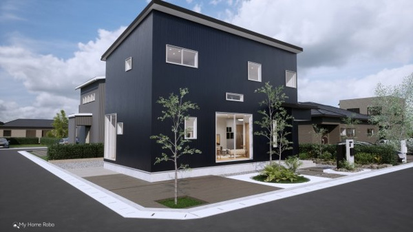 【社ノ木一丁目の外観パース】