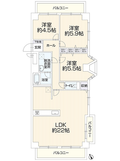 間取り：323000486279