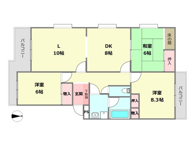 間取り：328000558982