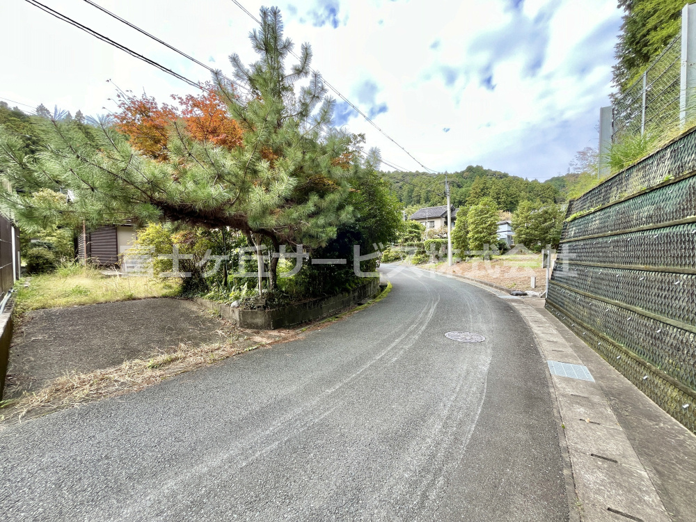前面道路含む現地写真です