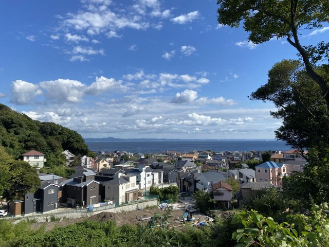 野比海岸方面の海を遠望♪