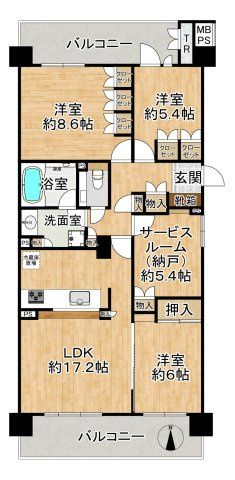 間取り：314002633843