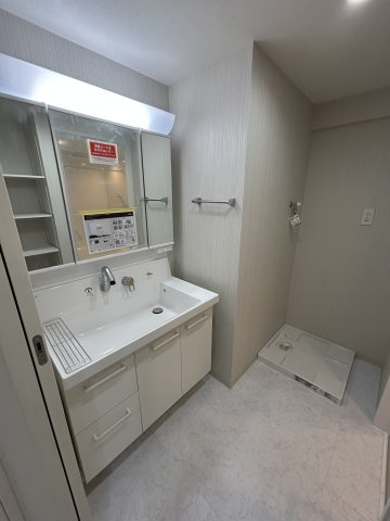 洗面化粧台新規交換済み