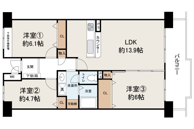 間取り：327001674814