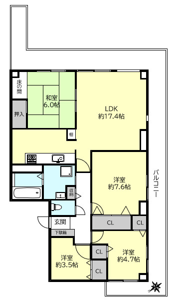 間取り：328000568185