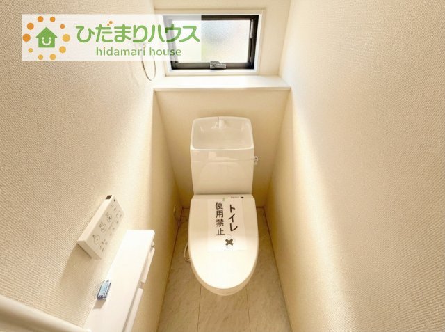 トイレは1F、2F共に完備！取り合いになることがありませんね(^^)/