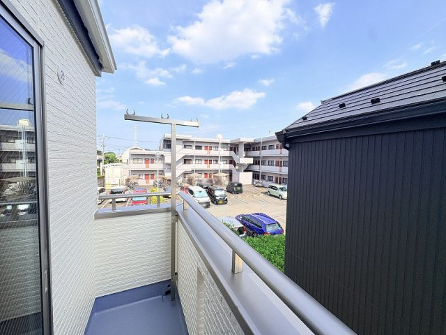 2つのバルコニーがあり、用途によって使い分けも可能です！