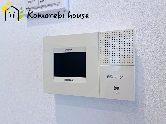 モニター付インターホンです