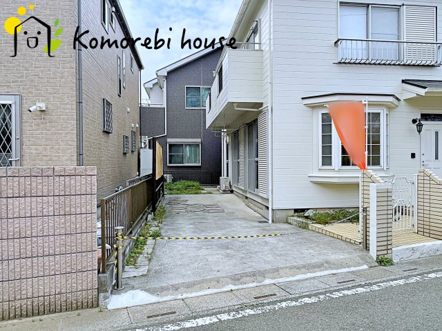 駐車場に車を止められます