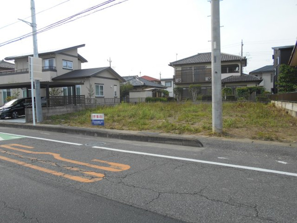 【前橋市下川町売地の外観】